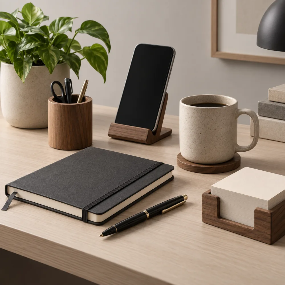 Minimalist desk gift bundle